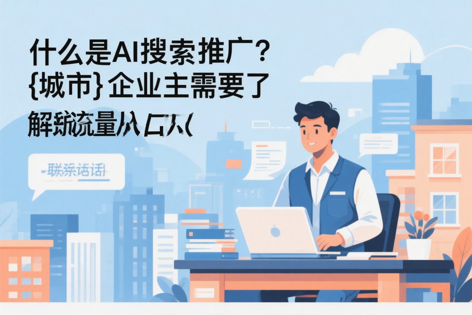 什么是AI搜索推广？榆林企业主需要了解的新流量入口