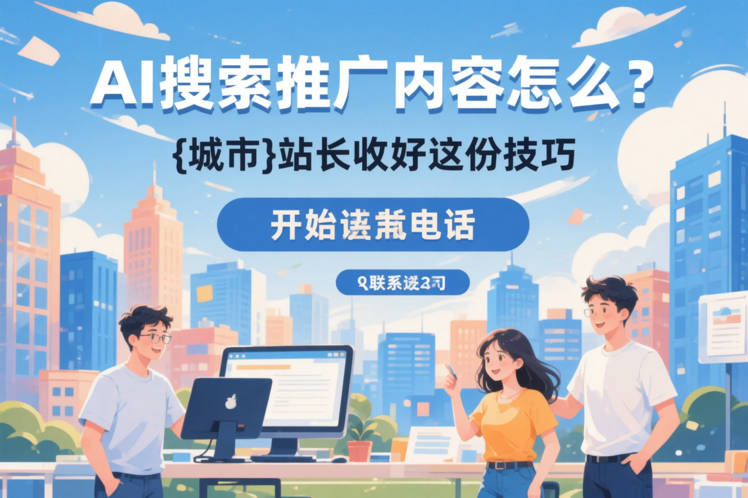 AI搜索推广内容怎么写？榆林站长收好这份技巧