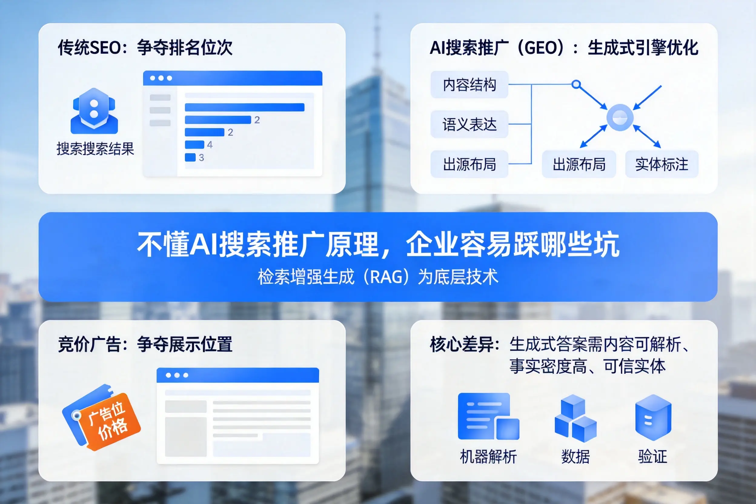 不懂AI搜索推广原理，榆林企业容易踩哪些坑