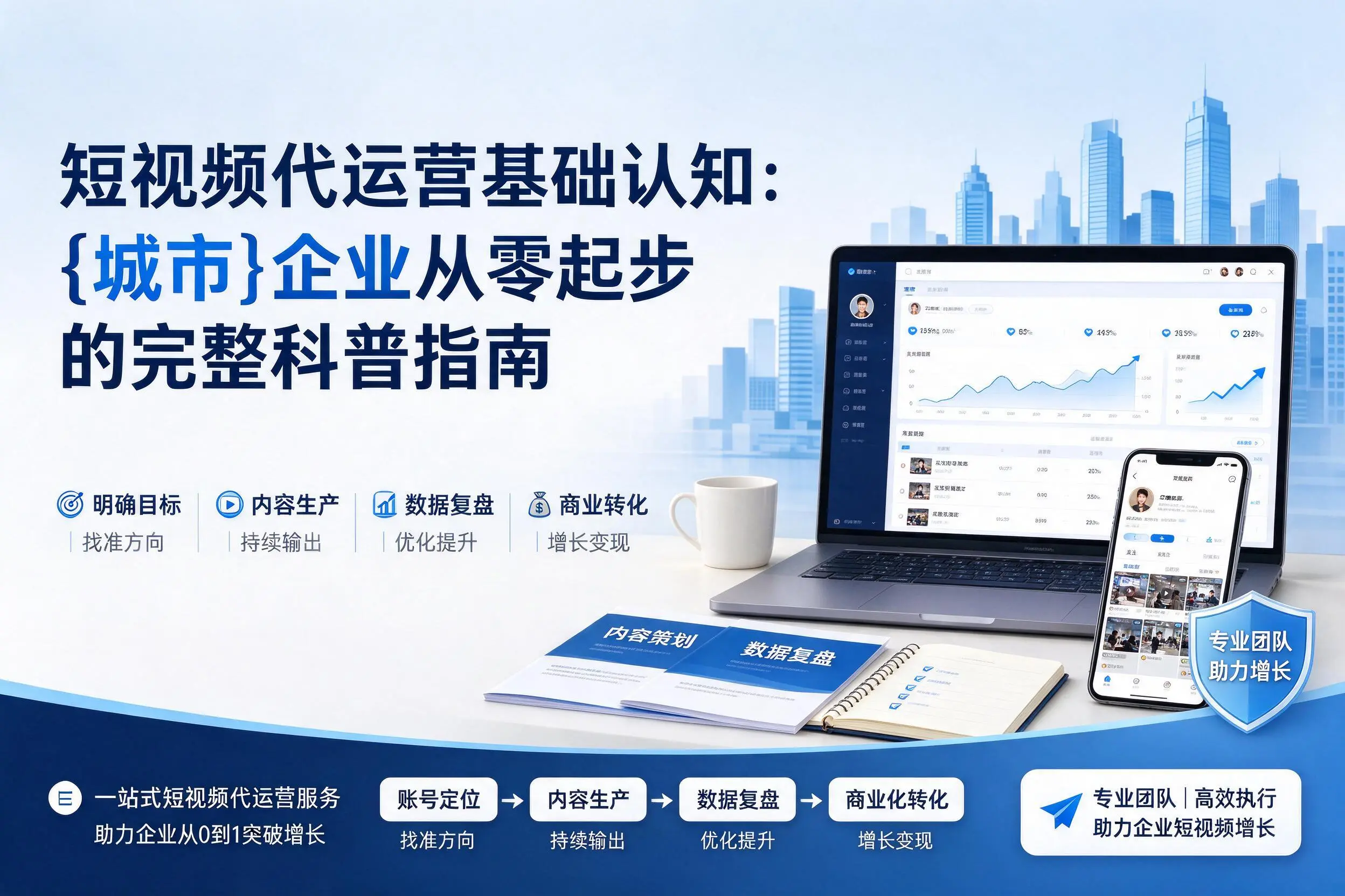 短视频代运营基础认知:榆林企业从零起步的完整科普指南