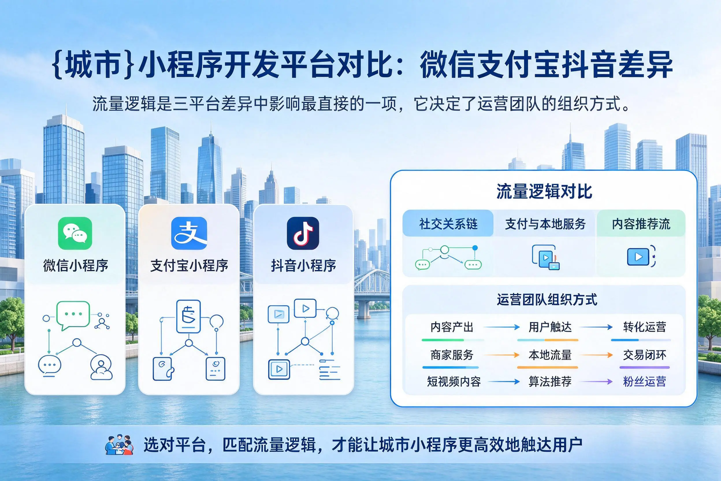 榆林小程序开发平台对比：微信支付宝抖音差异
